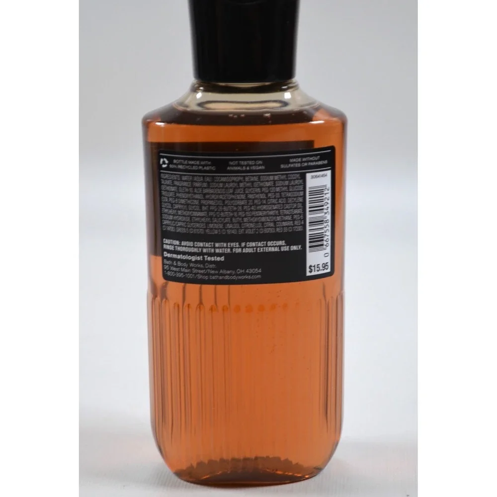Bath & Body Works Mahogany Teakwood Men's 3-in-1 Wash 10 fl oz Vegan